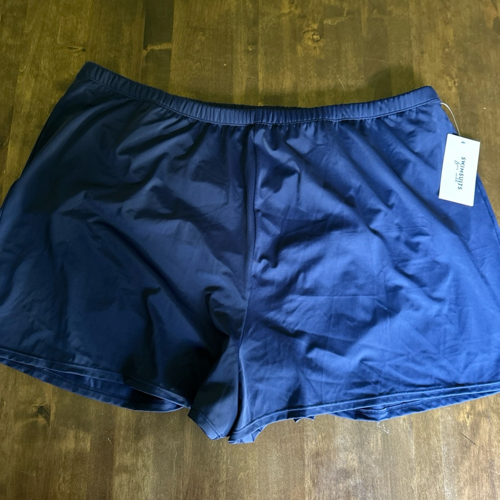 New Swimsuits for All Swim Shorts Size 26 Navy Blue Swim Beach Vacation Resort‎